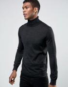 Hugo By Hugo Boss Sweater Extrafine Merino - Black