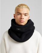 Bershka Knit Snood In Black