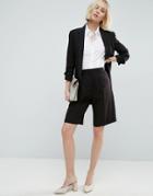 Asos Mix & Match Tailored Shorts - Black