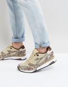 Diadora V7000 Camo Sneakers In Beige - Beige