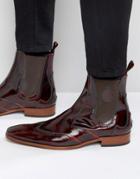 Jeffery West Scarface Leather Chelsea Boot - Red