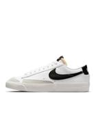 Nike Blazer Low '77 Sneakers In White And Black