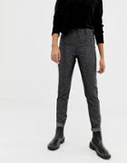 Cheap Monday Black Sparkley High Waist Jean With Organic Cotton - Black