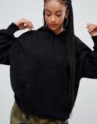 Bershka Oversized Hoodie - Black