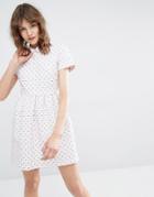 Paul & Joe Sister Dress With Heart Jacquard - Pale Pink 403