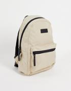 Consigned Pocket Front Backpack In Sand-neutral