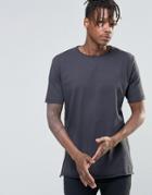 Kubban Raw Edge T-shirt - Gray