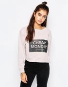Cheap Monday Expand Knit Sweater - Fanzine Pink