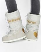 Love Moschino Beige Snow Boots - Beige