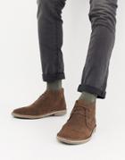Burton Menswear Desert Boot In Brown - Brown