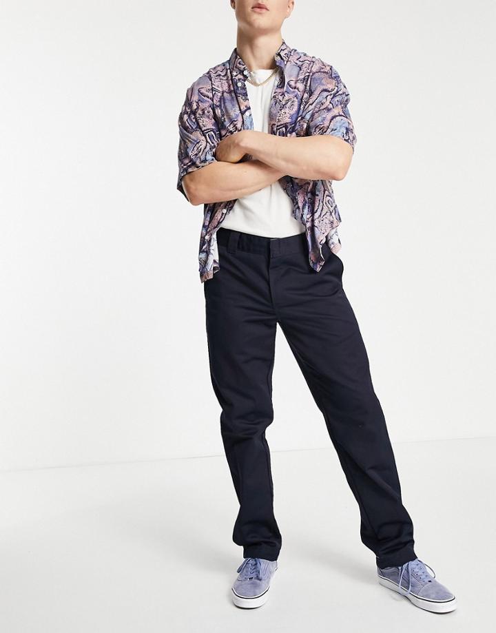 Carhartt Wip Master Relaxed Taper Chinos In Navy