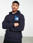 The North Face Altitude Problem Back Print Hoodie In Navy