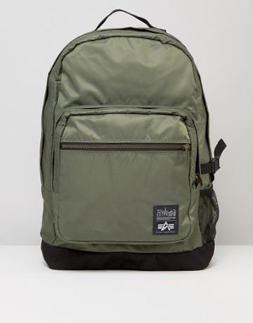 Manhattan Portage X Alpha Industries Backpack - Green