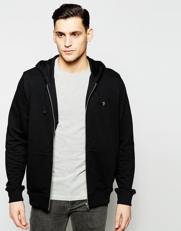 Farah Lightweight Hoodie - Black