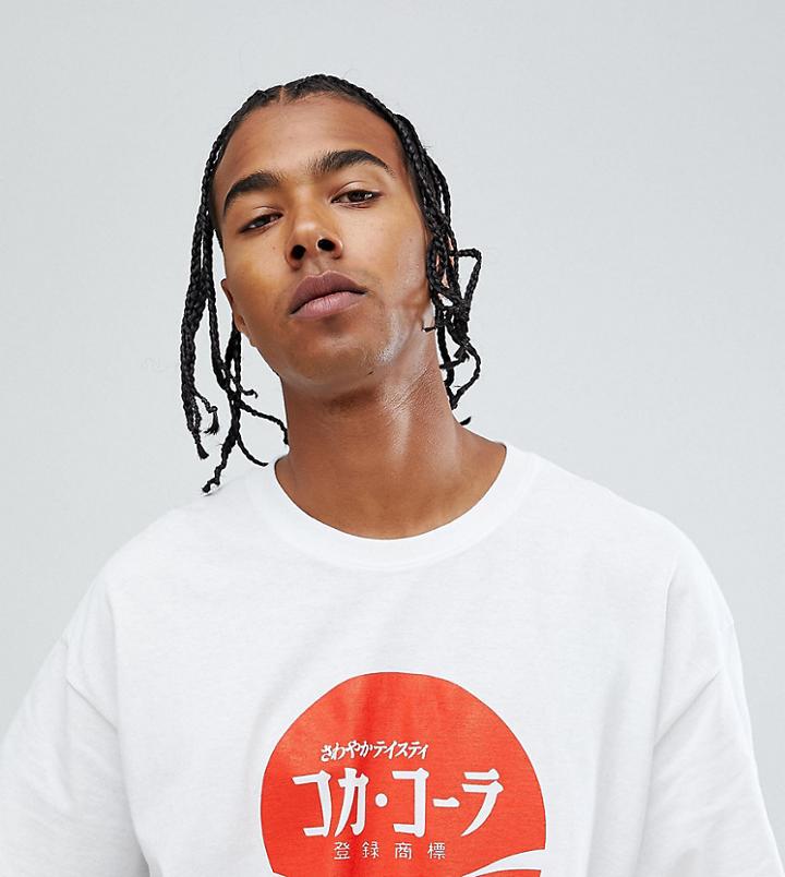 Reclaimed Vintage Inspired Coca-cola Japan T-shirt - White