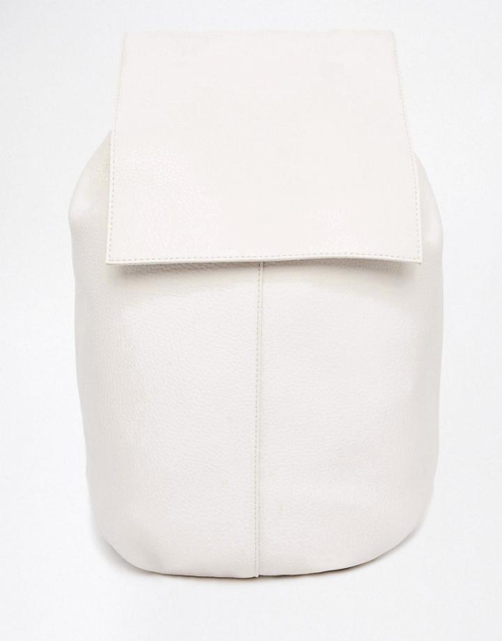 Asos Soft Unlined Backpack - Cream