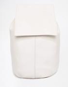 Asos Soft Unlined Backpack - Cream