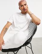 The Couture Club X Ellesse Gertrudis Logo T-shirt In Beige-neutral