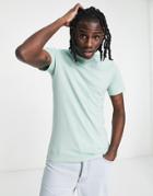 Il Sarto Slim T-shirt In Mint Green