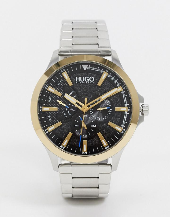 Hugo Leap Bracelet Watch In Silver 1530174