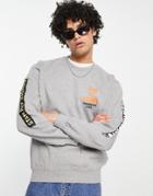 Stan Ray Sound Waves Sweatshirt In Gray