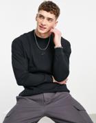 Nike Premium Essentials Oversized Long Sleeve T-shirt In Black