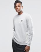 Adidas Originals Street Modern Crew Sweatshirt Ay9201 - Gray