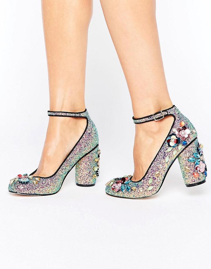 Asos Proven Embellished Heels - Multi