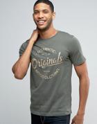 Jack & Jones Logo T-shirt - Green