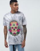Asos Cypress Hill Band T-shirt With Tie Dye - Black
