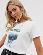 Heartbreak Boyfriend Los Angeles Tee - White