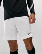 Nike Soccer Academy Shorts In White