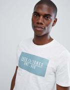 Jack & Jones Core T-shirt With Box Graphic - White
