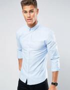Lindbergh Buttondown Oxford Shirt - Blue