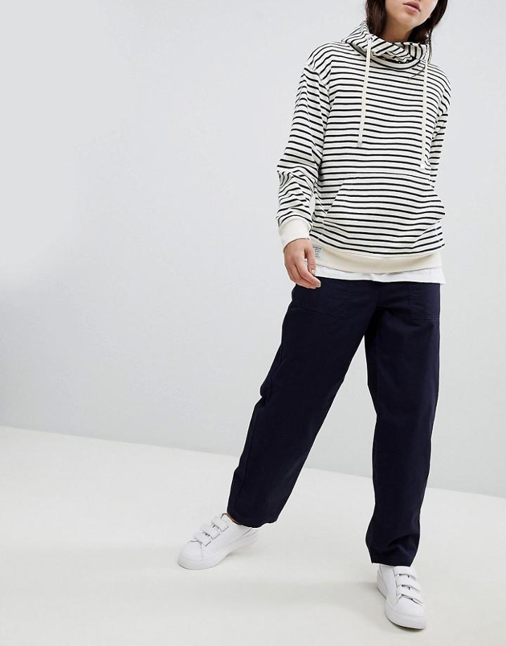 Mads Norgaard Relaxed Workman Pants - Navy