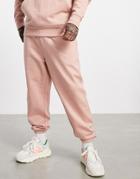 Asos Design Oversized Heavyweight Sweatpants In Pink - Part Of A Set - Pink