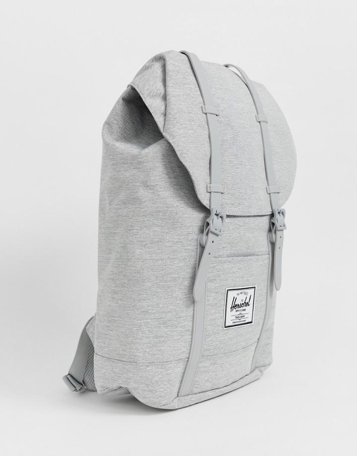 Herschel Supply Co Retreat 19.5l Backpack In Crosshatch Light Gray - Gray