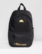 Ellesse Backpack With Logo In Black - Black