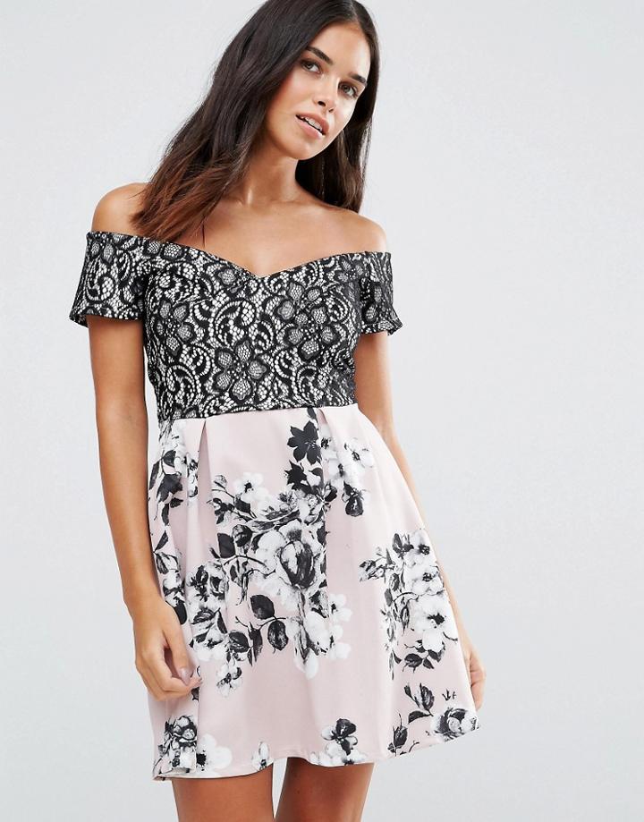 Wal G Printed Dress - Multi