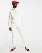 Topman Sweatpants In White - Part Of A Set-neutral