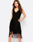First And I Das Fringe Dres - Black