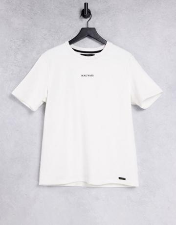 Mauvais Logo T-shirt In White