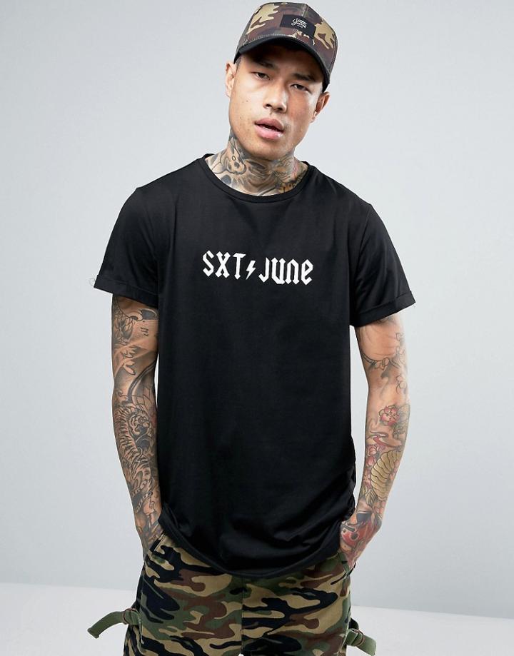 Sixth June Rock T-shirt - Black