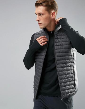 Jack & Jones Tech Vest Body Warmer - Gray