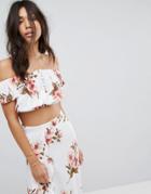 Flynn Skye Tori Button Up Crop Top Co-ord - Multi