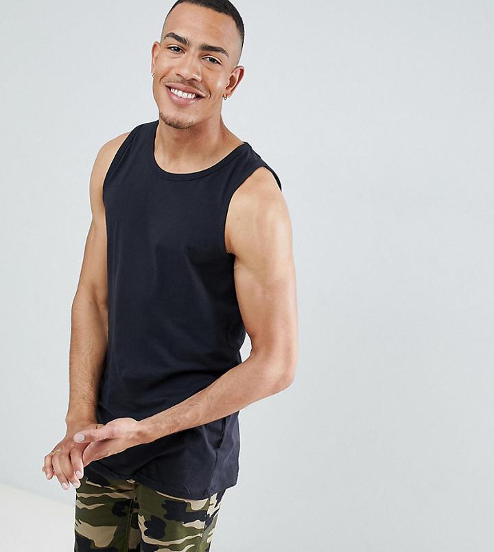 Replika Plus Size Tank In Blue - Blue