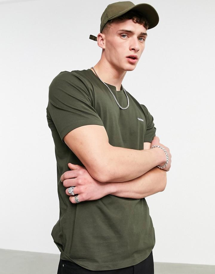 Hugo Dero212 T-shirt In Dark Green