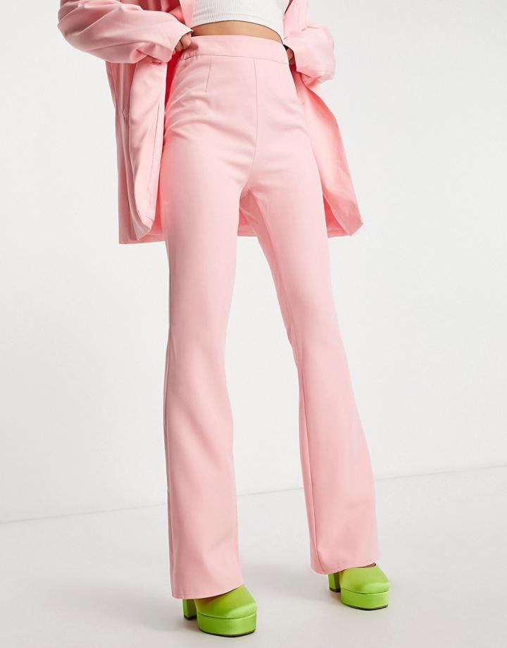 Public Desire Suit Pants In Pink - Part Of A Set