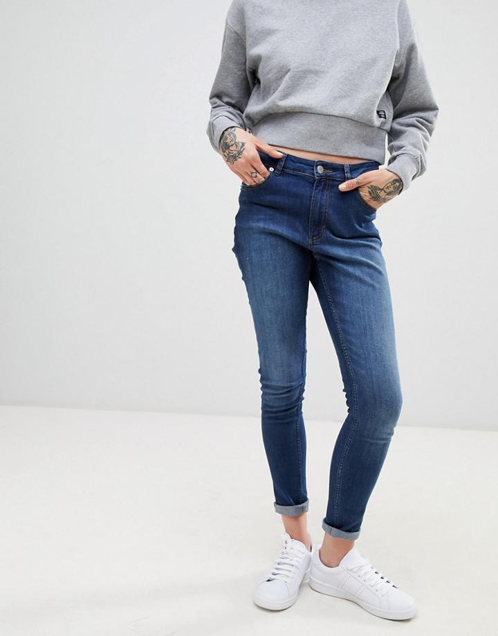 Cheap Monday High Skin Skinny Jeans - Blue