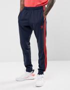 Adidas Originals Superstar Cuffed Jogger In Navy Br4288 - Navy